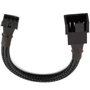 GPU Fan Adapter Cable to PWM Fan, Graphic Card Fan Adapter, Compatible to 4-pin 3-pin PWM Fans 10cm 4 inch Black 1 to 1 Cable GPU Fan Adapter Cable to PWM Fan, Graphic Card Fan Adapter, Compatible to 4-pin 3-pin PWM Fans 10cm 4 inch Black 1 to 1 Cable