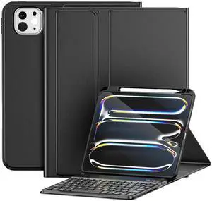 for iPad Pro M5/M4 11" Keyboard Case with Wireless Magnetic Keyboard for iPad Pro M5/M4 11" Keyboard Case with Wireless Magnetic Keyboard