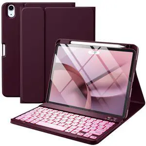 for iPad Air 11 Inch & Air 5th 4th Generation Case with Keyboard for iPad Air 11 Inch & Air 5th 4th Generation Case with Keyboard