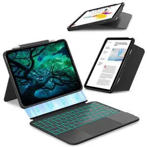 for iPad A16 11th/10th, Air 11 Inch M4/M3/M2/5th/4th Keyboard Case for iPad A16 11th/10th, Air 11 Inch M4/M3/M2/5th/4th Keyboard Case