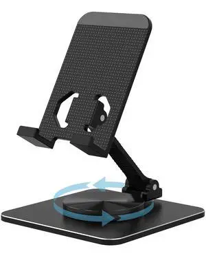 Adjustable Phone & Tablet Stand, Fits 49.7in Devices, Black Adjustable Phone & Tablet Stand, Fits 49.7in Devices, Black