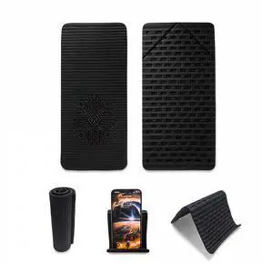 Flexible Foldable Phone Holder Black Flexible Foldable Phone Holder Black