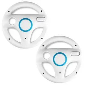 Mario Kart Racing Wheel 2 Pack White Mario Kart Racing Wheel 2 Pack White