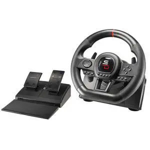 Superdrive - SV650 Racing steering wheel with pedal and paddle shifters for Xbox Serie X/S, Switch 2, Switch, PS4, Xbox One, PC Superdrive - SV650 Racing steering wheel with pedal and paddle shifters for Xbox Serie X/S, Switch 2, Switch, PS4, Xbox One, PC
