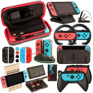 Switch Accessories Bundle for Nintendo Switch (23 in 1) Switch Accessories Bundle for Nintendo Switch (23 in 1)
