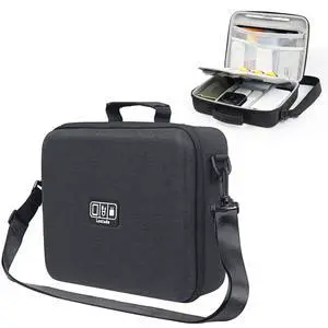 Electronic Organizer Travel Case Large, Hard Case for Electronics, EVA Tech Organizers, Travel Cable Bag with Shoulder Strap, Charger Organizers Carrying Cases for iPad(Up to 11) Electronic Organizer Travel Case Large, Hard Case for Electronics, EVA Tech Organizers, Travel Cable Bag with Shoulder Strap, Charger Organizers Carrying Cases for iPad(Up to 11)