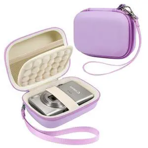 Small Camera Case for Canon PowerShot ELPH/IXUS - Purple Small Camera Case for Canon PowerShot ELPH/IXUS - Purple