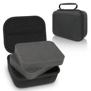 Hard Storage Case 7.1×5.5×3'' with DIY Custom Foam for Electronics Devices Hard Storage Case 7.1×5.5×3'' with DIY Custom Foam for Electronics Devices