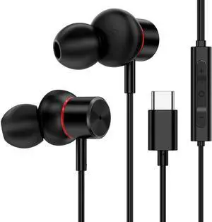 Active Noise Cancelling Earbuds Wired USB C Headphones for iPhone 17 16 15 Active Noise Cancelling Earbuds Wired USB C Headphones for iPhone 17 16 15