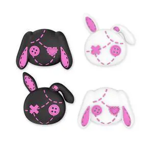Cute Thumb Grip Caps for ps5/ps5 Edge Controller, Joystick Caps for Switch 2 Pro/Switch Pro Controller, Thumbstick Cover for Xbox Series X/S, Elite Series 2, Xbox One - Lovely Punky Bunnies Cute Thumb Grip Caps for ps5/ps5 Edge Controller, Joystick Caps for Switch 2 Pro/Switch Pro Controller, Thumbstick Cover for Xbox Series X/S, Elite Series 2, Xbox One - Lovely Punky Bunnies
