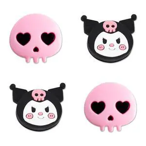 Switch Silicone Thumb Grip Caps, Joystick Cover Compatible with Nintendo Switch/OLED/Switch Lite,4PCS (KRM+Skull) Switch Silicone Thumb Grip Caps, Joystick Cover Compatible with Nintendo Switch/OLED/Switch Lite,4PCS (KRM+Skull)