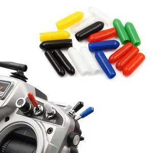 18 PCS Anti-Slipping Switch Rubber Cap Sheath Cover for Radiomaster TX16s Jumper T16 T18 FrSky X9D QX7 Flysky Spektrum DX8e NX8 Radiolink and Futaba Transmitter 18 PCS Anti-Slipping Switch Rubber Cap Sheath Cover for Radiomaster TX16s Jumper T16 T18 FrSky X9D QX7 Flysky Spektrum DX8e NX8 Radiolink and Futaba Transmitter