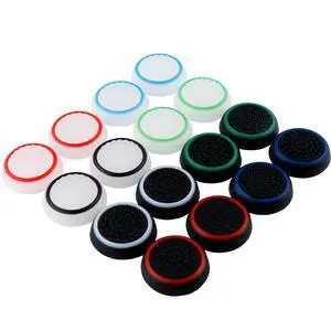 16 Pieces Silicone Noctilucent Thumb Grip Caps Controller Joystick Cap Covers for PS-Series, Xbox-Series Analog Stick Caps Replacement 16 Pieces Silicone Noctilucent Thumb Grip Caps Controller Joystick Cap Covers for PS-Series, Xbox-Series Analog Stick Caps Replacement