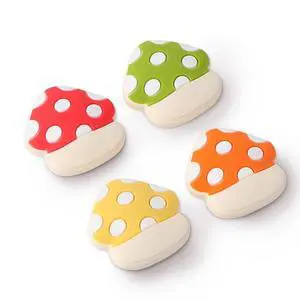 Thumb Grip for Nintendo Switch 2,Analog Joystick Button Covers for Switch 2 Joycon Controller, Cottage Mushroom Soft Silicone Gaming Accessories-4PCS Thumb Grip for Nintendo Switch 2,Analog Joystick Button Covers for Switch 2 Joycon Controller, Cottage Mushroom Soft Silicone Gaming Accessories-4PCS