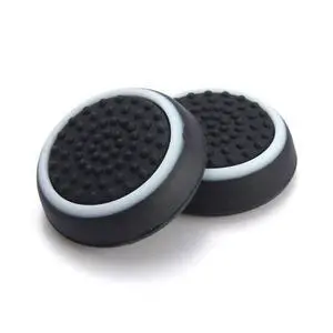 Silicone Thumb Stick Joystick Cap Analog Grip Thumbsticks Cap Cover Case for Switch NS Controller (Black-White) Silicone Thumb Stick Joystick Cap Analog Grip Thumbsticks Cap Cover Case for Switch NS Controller (Black-White)