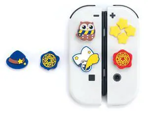 Cross D-Pad Button Caps Set Joystick Cover for Switch - Silicone ABXY Key Buttons Sticker Compatible with Switch/OLED Joy Con - Magic Academy Cross D-Pad Button Caps Set Joystick Cover for Switch - Silicone ABXY Key Buttons Sticker Compatible with Switch/OLED Joy Con - Magic Academy