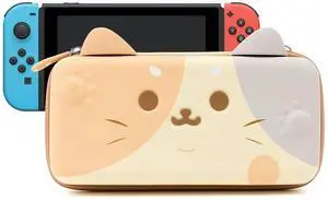 Cat Ears Carry Case Compatible with Nintendo Switch OLED - Portable Hardshell Slim Travel Carrying Case fit Switch Console & Game Accessories (Multicolor, Large) Cat Ears Carry Case Compatible with Nintendo Switch OLED - Portable Hardshell Slim Travel Carrying Case fit Switch Console & Game Accessories (Multicolor, Large)