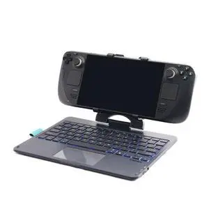 DeckTop - Steam Deck Keyboard and Bluetooth Trackpad Mouse with Multicolor LED Laptop Accessory for Valve Linux PC Gaming Accessories (Steam Deck/ROG Ally) DeckTop - Steam Deck Keyboard and Bluetooth Trackpad Mouse with Multicolor LED Laptop Accessory for Valve Linux PC Gaming Accessories (Steam Deck/ROG Ally)