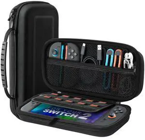 Carrying Case for Nintendo Switch 2 (2025), Black Carrying Case for Nintendo Switch 2 (2025), Black
