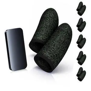 Bluradio 10 Pieces Gaming Finger Sleeves for Mobile Bluradio 10 Pieces Gaming Finger Sleeves for Mobile