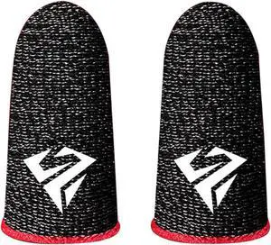 1Pair Gaming Finger Gloves Gaming Finger Sleeves Anti-Slip Sweatproof Ultra-Thin Touch Screen Gloves Fingertip Cover for Mobile Game Gaming Thumb 1Pair Gaming Finger Gloves Gaming Finger Sleeves Anti-Slip Sweatproof Ultra-Thin Touch Screen Gloves Fingertip Cover for Mobile Game Gaming Thumb