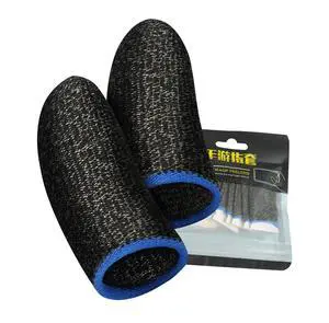 10 piece Gaming Finger Covers, Lightweight Gaming Finger Covers for e-Sports, Suitable for All Touchscreen Devices, Ultra-Thin Design with Fiber Material, Smooth Touch,Mobile accessor 10 piece Gaming Finger Covers, Lightweight Gaming Finger Covers for e-Sports, Suitable for All Touchscreen Devices, Ultra-Thin Design with Fiber Material, Smooth Touch,Mobile accessor