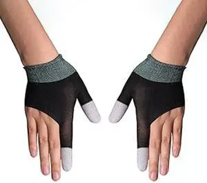 Mobile Game Gloves, Ultra-Thin Mobile Gaming Gloves (Black) Mobile Game Gloves, Ultra-Thin Mobile Gaming Gloves (Black)