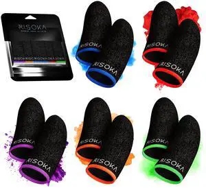 10 Pieces Gaming Finger Sleeves - Perfect Touchscreen Glide 10 Pieces Gaming Finger Sleeves - Perfect Touchscreen Glide