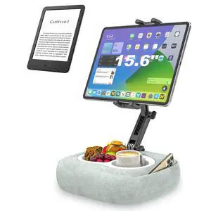 Tablet Pillow Stand - Use Organic Cotton & Food Grade Tray Tablet Pillow Stand - Use Organic Cotton & Food Grade Tray