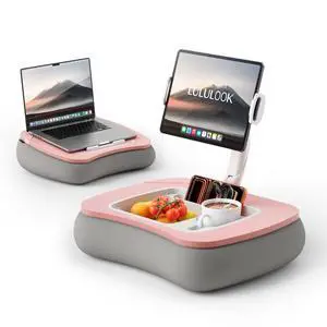 2-in-1 Lap Desk & Kindle Pillow Stand with Beanbag 2-in-1 Lap Desk & Kindle Pillow Stand with Beanbag