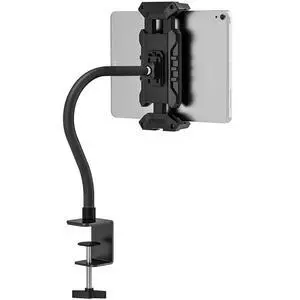 Tablet Stand Holder, Gooseneck iPad Desk Mount with C-Clamp Tablet Stand Holder, Gooseneck iPad Desk Mount with C-Clamp