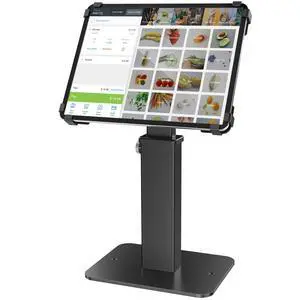 Anti-Theft iPad Kiosk Stand, 360 Rotation & Adj. Height 8.3"13.4", Heavy-Duty Steel & Aluminum, Fits 9.7"-13" Tablets, Security Retail POS Tablet Stand for Business & Commercial Use Anti-Theft iPad Kiosk Stand, 360 Rotation & Adj. Height 8.3"13.4", Heavy-Duty Steel & Aluminum, Fits 9.7"-13" Tablets, Security Retail POS Tablet Stand for Business & Commercial Use