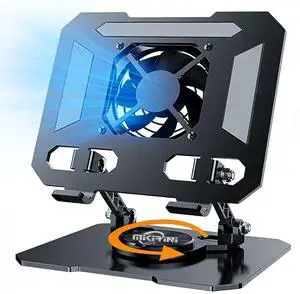 360° Rotating Desk Stand Holder with USB Cooler for iPad/Tablets 360° Rotating Desk Stand Holder with USB Cooler for iPad/Tablets