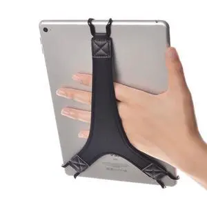 Security Hand Strap Holder for Tablets Anti-Drop Secure Grip Black Security Hand Strap Holder for Tablets Anti-Drop Secure Grip Black