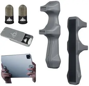 Gaming Controller For ipad Handle Washable & Reusable Anti-Slip Silicone Gamepad Hand Grip Multi-Finger Triggers Operation Tablet Game Controller For Pubg Knives Out Rules Of Survival Gaming Controller For ipad Handle Washable & Reusable Anti-Slip Silicone Gamepad Hand Grip Multi-Finger Triggers Operation Tablet Game Controller For Pubg Knives Out Rules Of Survival