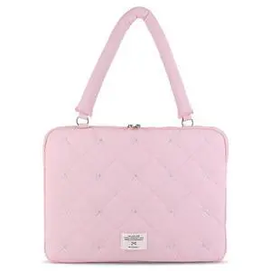Cute Bow Laptop Case Coquette 13-15 Inch Puffy Laptop Sleeve Accessories Aesthetic Quilted Computer Bag for MacBook (Pink, 13-14inch) Cute Bow Laptop Case Coquette 13-15 Inch Puffy Laptop Sleeve Accessories Aesthetic Quilted Computer Bag for MacBook (Pink, 13-14inch)
