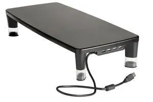 Monitor Computer Stand, 21.6 in x 9.4 in, 4 Port USB Hub Monitor Computer Stand, 21.6 in x 9.4 in, 4 Port USB Hub