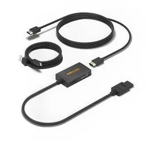 N64 to HDMI Adapter, N64 HDMI, HDMI Converter for N64/Game Cube/SNES/SFC Support 16:9/4:3 Conversion with Link Cable and USB Cable N64 to HDMI Adapter, N64 HDMI, HDMI Converter for N64/Game Cube/SNES/SFC Support 16:9/4:3 Conversion with Link Cable and USB Cable