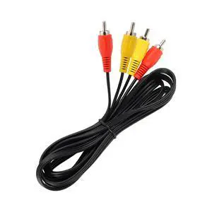 AV Cable for NES, Audio Video AV Cable RCA Connection Cord Compatible with Nintendo NES Systems, 1.8M/6FT Composite to External TV Screen Monitor AV Cable for NES, Audio Video AV Cable RCA Connection Cord Compatible with Nintendo NES Systems, 1.8M/6FT Composite to External TV Screen Monitor