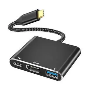 USB C to HDMI Adapter, USB-C Digital AV Multiport Adapter, HDMI 4K Video USB 3.0 100W Fast Charging Hub Compatible with iPhone 15 MacBook Pro/Air iPad iMac 2022, Galaxy S23/S22 USB C to HDMI Adapter, USB-C Digital AV Multiport Adapter, HDMI 4K Video USB 3.0 100W Fast Charging Hub Compatible with iPhone 15 MacBook Pro/Air iPad iMac 2022, Galaxy S23/S22