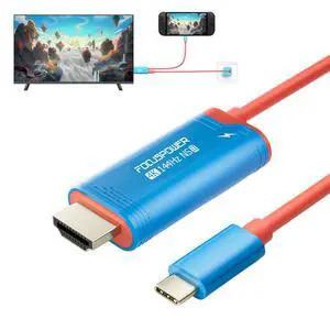 Switch 2 Portable Dock Cable, USB C to HDMI Adapter Cable with PD 100W Charging, 4K@144Hz TV Dock for Switch OLED, Steam Deck, ROG Ally, Travel Mini Dock Switch 2 Portable Dock Cable, USB C to HDMI Adapter Cable with PD 100W Charging, 4K@144Hz TV Dock for Switch OLED, Steam Deck, ROG Ally, Travel Mini Dock