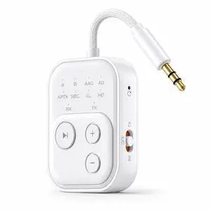 2026 Upgrade Pro Bluetooth 6.0 Airplane Transmitter Receiver 2-in-1 Adapter 2026 Upgrade Pro Bluetooth 6.0 Airplane Transmitter Receiver 2-in-1 Adapter