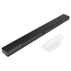 Wii Wireless Sensor Bar, for Wii Sensor Bar Replacement Compatible with Nintendo Wii/Wii U Console with Stable Stand, Black Wii Wireless Sensor Bar, for Wii Sensor Bar Replacement Compatible with Nintendo Wii/Wii U Console with Stable Stand, Black