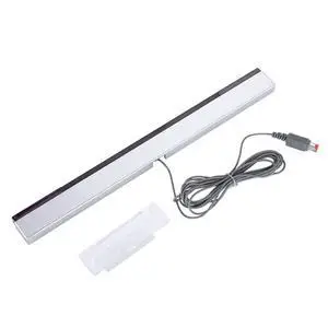 Wii Sensor Bar Original Wii Sensor,IR Signal Ray Sensor Bar Wired Receiver with a Stand,for Nintendo WII/WIIU Wii Sensor Bar Original Wii Sensor,IR Signal Ray Sensor Bar Wired Receiver with a Stand,for Nintendo WII/WIIU
