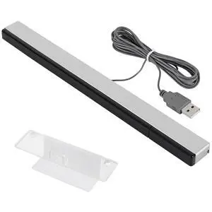USB Sensor Bar for Wii, Wii U, Replacement IR Motion Sensor Bar USB Sensor Bar for Wii, Wii U, Replacement IR Motion Sensor Bar