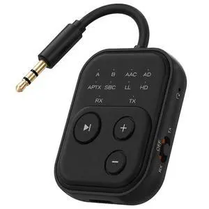 Bluetooth 6.0 Audio Transmitter Receiver, Airplane Bluetooth Adapter for TV Bluetooth 6.0 Audio Transmitter Receiver, Airplane Bluetooth Adapter for TV