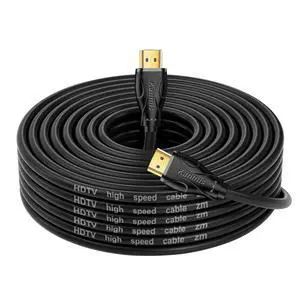25FT HDMI Cables 4K60Hz, High Speed 4K HDMI Cord with Gold Plated Connectors, Compatible with PlayStation Arc PS3 PS4 PC HDTV 25FT HDMI Cables 4K60Hz, High Speed 4K HDMI Cord with Gold Plated Connectors, Compatible with PlayStation Arc PS3 PS4 PC HDTV