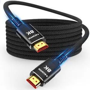 8K HDMI Fiber Optic Cable Long 2.1 100FT/30M,48Gbps Unidirectional 8K HDMI Fiber Optic Cable Long 2.1 100FT/30M,48Gbps Unidirectional
