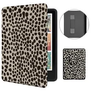 Case for All-New 7" Kindle Paperwhite and Colorsoft Paperwhite Signature Edition(12th Generation-2024 Released),Premium PU Leather Cover with Hand Strap, Auto Wake/Sleep, Khaki Leopard Print Case for All-New 7" Kindle Paperwhite and Colorsoft Paperwhite Signature Edition(12th Generation-2024 Released),Premium PU Leather Cover with Hand Strap, Auto Wake/Sleep, Khaki Leopard Print