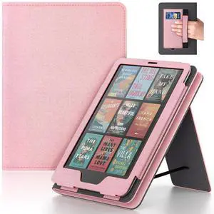 Case for Kindle Paperwhite 7"/6.8" Tab (12th/11th Gen, 2024/2021), Pink | Slim High Quality PU Leather Kindle Colorsoft Signature Edition 2024 Case With Stand, Hand Strap, Auto-Wake/Sleep Case for Kindle Paperwhite 7"/6.8" Tab (12th/11th Gen, 2024/2021), Pink | Slim High Quality PU Leather Kindle Colorsoft Signature Edition 2024 Case With Stand, Hand Strap, Auto-Wake/Sleep